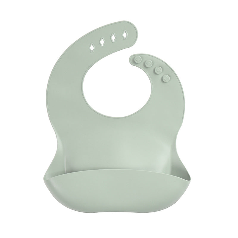 Silicone baby bib