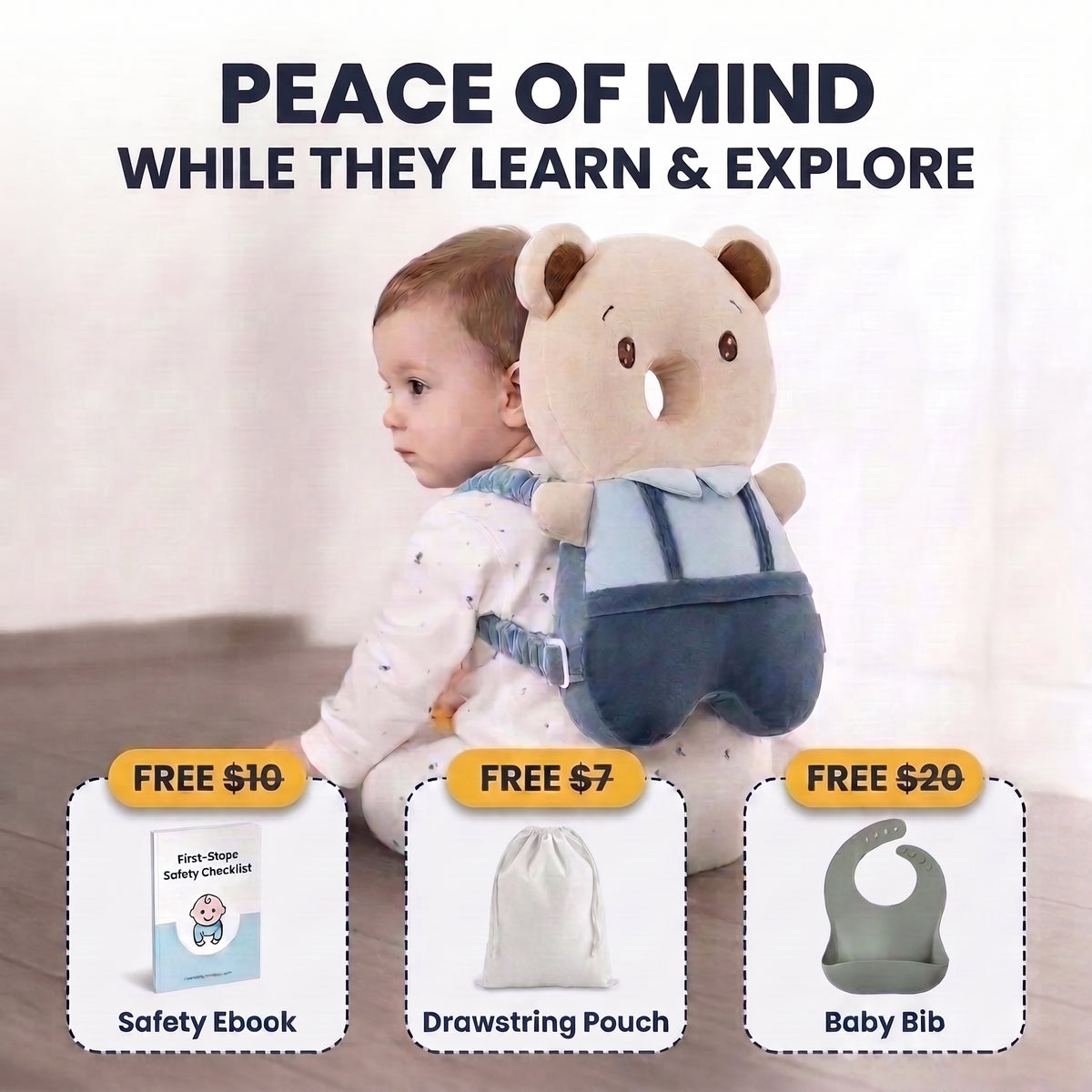 Padlee - Baby Safety Pillow 2.0 C